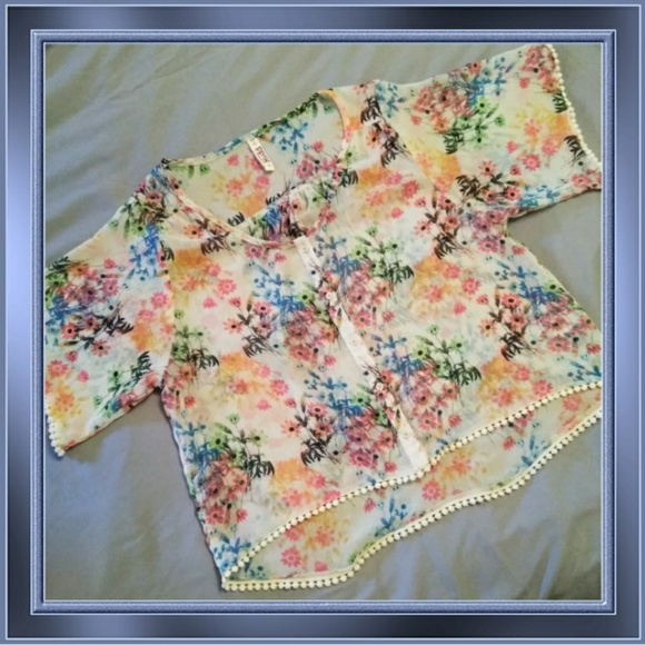 Mudd Tops - 🌺FREE WITH PURCHASE OVER $10***KIMONO STYLE TOP